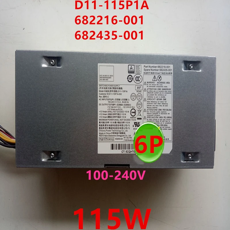 

New Original PSU For HP RP3 Retail 3100 115W Switching Power Supply D11-115P1A 682216-001 682435-001 FH-ZD11FMGF-C