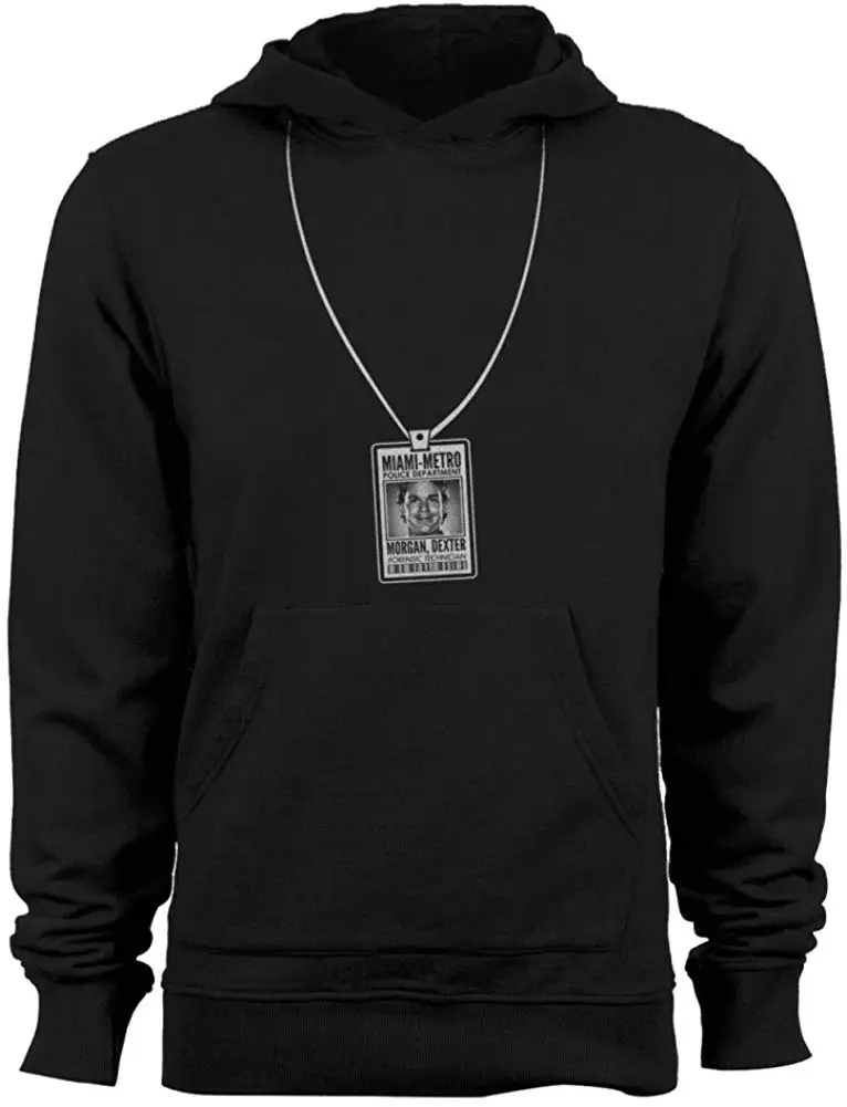 Майами криминалистике идентификационный значок Для женщин Hoodieunisex мужские Для женщин свитер с капюшоном