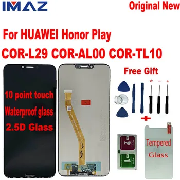 

IMAZ Original For Huawei Honor Play 6.3" LCD Display honor play COR-L29 -AL00 COR-TL10 Touch Screen Digitizer Assembly 10 Touchs