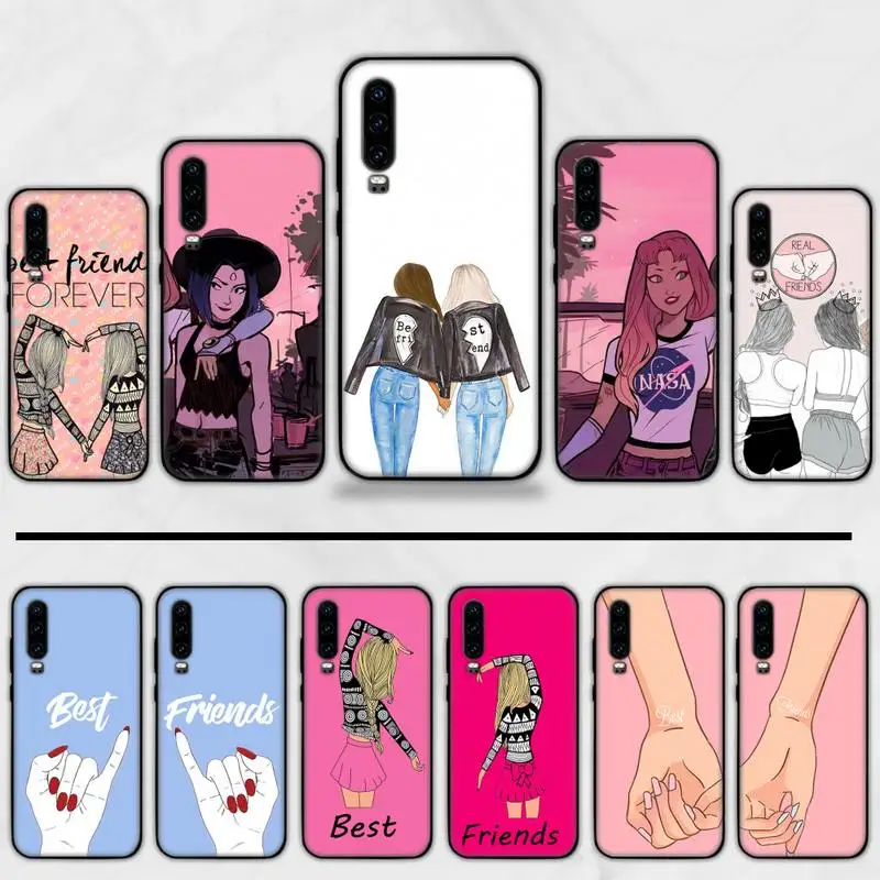 Роскошный чехол для телефона Best Sisters friend comics DIY Huawei P9 P10 P20 P30 Lite 2016 2017 2019 plus pro P smart |