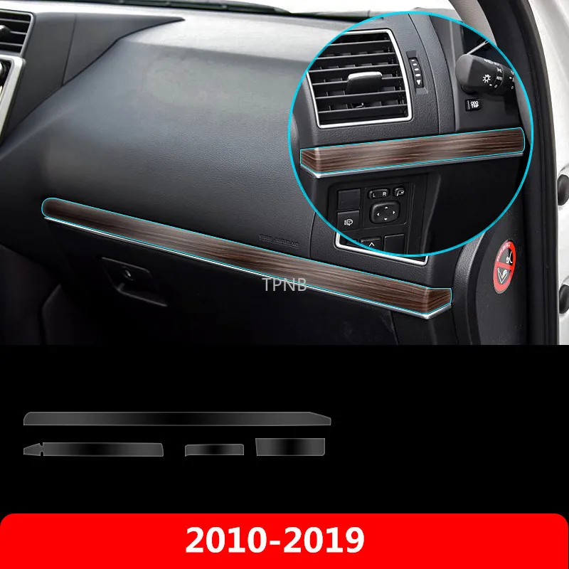 Защитная пленка для управления инструментом переключения передач для Toyota Land Cruiser Prado 150 TPU предотвращает появление царапин