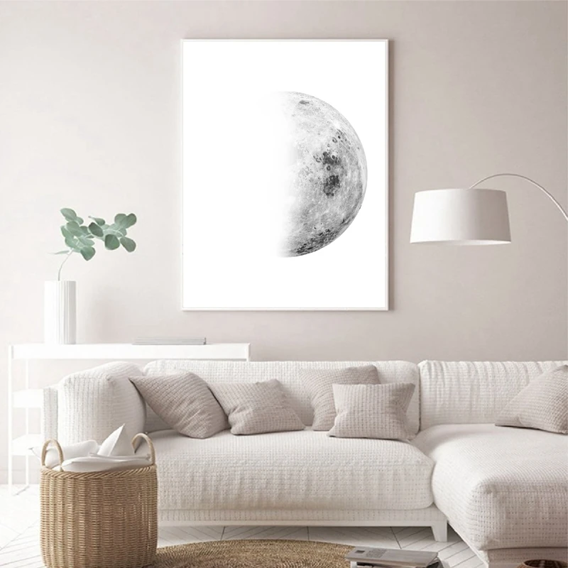 Moon-Phases-Print-Grey-Moon-Poster-Moon-Watercolor-Art-Canvas-Painting-Bedroom-Wall-Picture-for-Living (3)