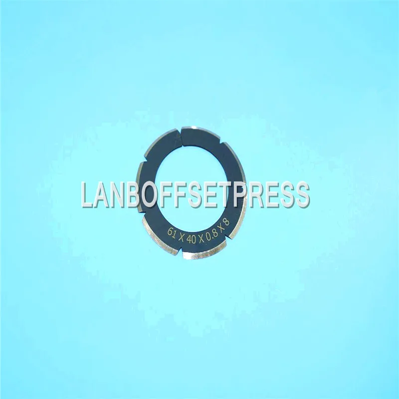 LANBOFFSETPRESS ПТО лезвие 7Vtooth складально-мерильная машина 50 211 670 61x40x0,8 мм запчасти высокого качества