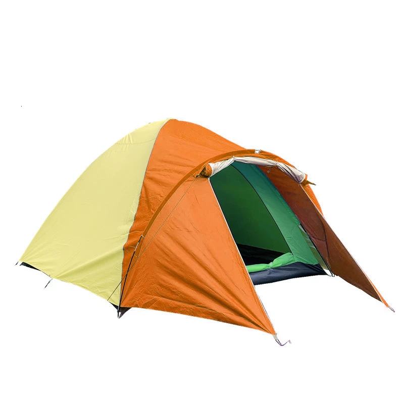 3-4 Person Large Double Layer Tent for Outdoor Camping Hiking Hunting Fishing Travel Picnic Tourist Emergency Tent 320x210x145cm (12)