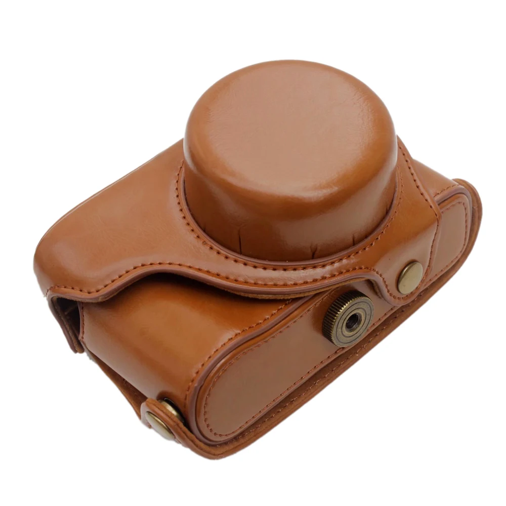 best camera bag 2021 Vintage Pu Leather Camera Case Video Bag Cover For Fujifilm X100F X100V X100 X100S X100T camera handbag