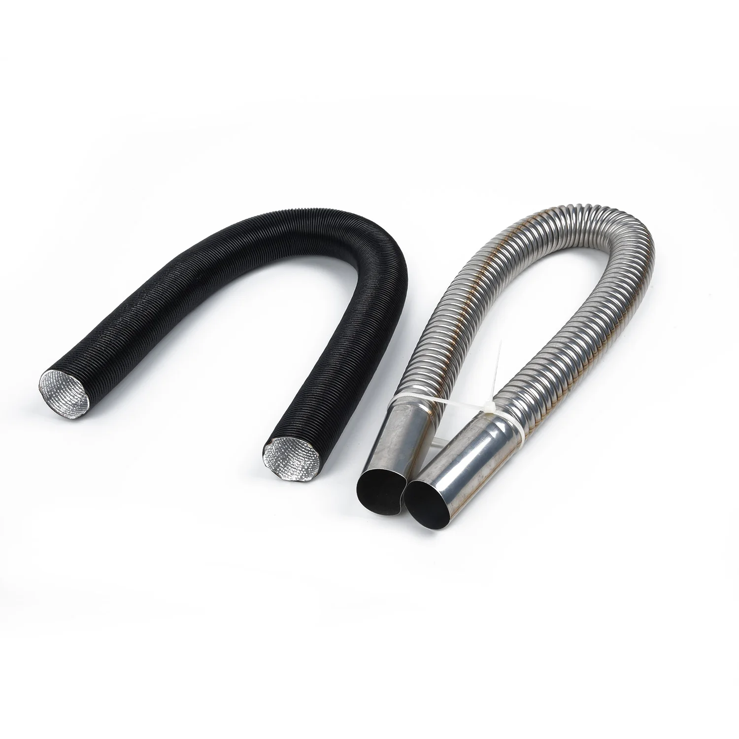 

Replacement Exhaust pipes Parts Car 25mm Filter For Air Diesel Heater Silver Stainless steel Plastic Useful