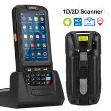 Pda Barcode Scanner 1D 2D Bluetooth Android Handheld Terminal Robuuste Pda Draadloze Mobiele 1D Bar Code Scanner Data Collector