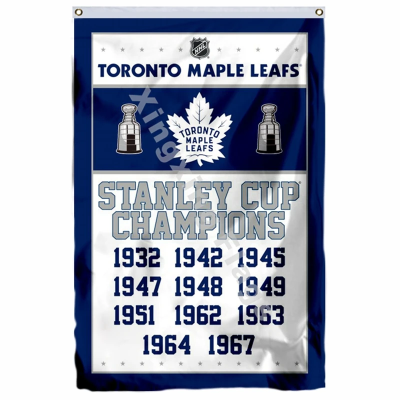 2017H1 Toronto Maple Leafs флаг полиэстер баннер Toronto Maple Leafs Летающий Размер логотип - Цвет: 2017H1