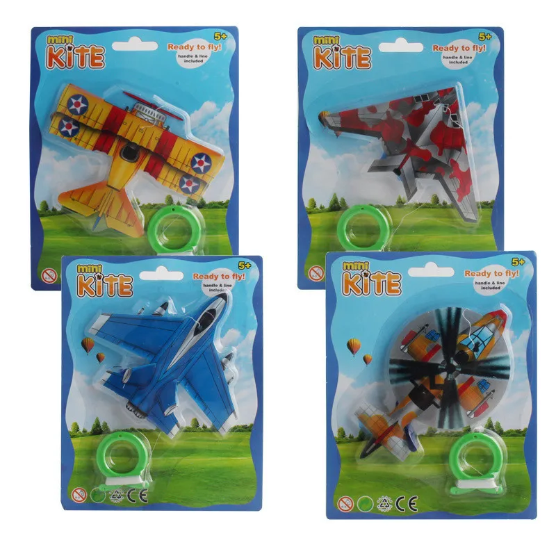 1pc plane BalleenShiny, детские забавные игрушки, мини летающий воздушный змей, Мультяшные животные, самолет, воздушный змей, пальчиковые игрушки, развивающие игрушки для детей, подарки - Цвет: 1pc plane