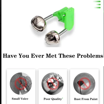 

Annunciator Alarm System Signaller Of Bite Indicator Fishing Rod Clamp Tip Clip Bells Ring Carp Fishing Accessories/Tackle/Tools