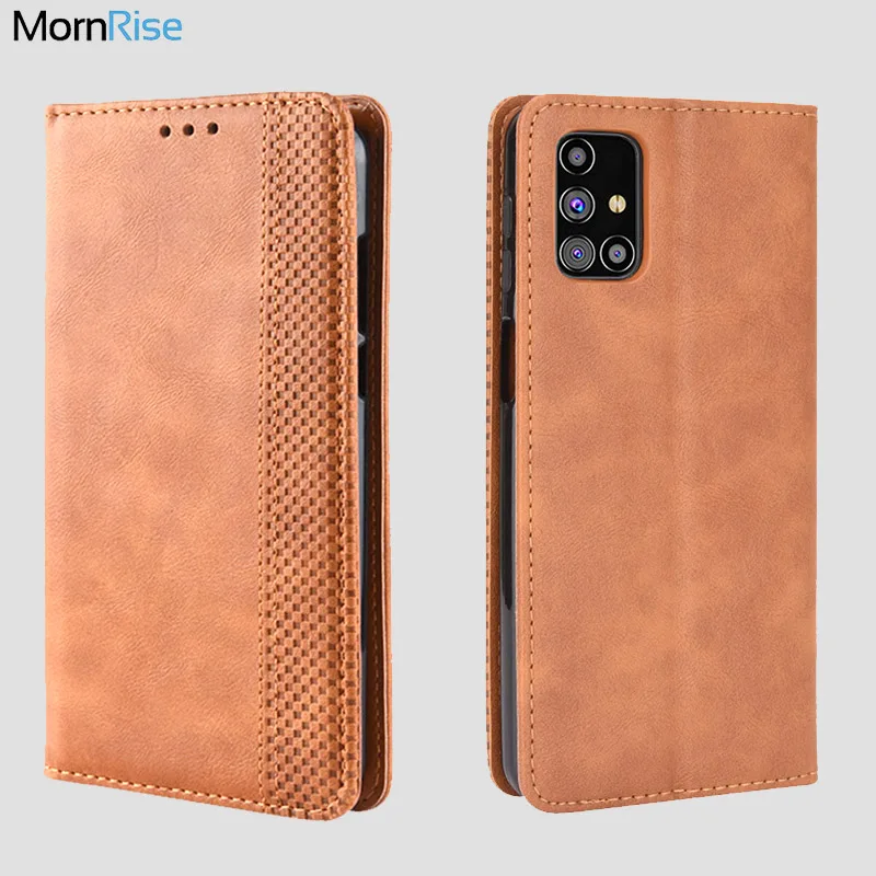 Luxury Retro Slim Magnetic Leather Flip Cover For Samsung Galaxy M31S Case Book Wallet Card Stand Soft Cover Mobile Phone Bags Luxury Retro Slim Magnetic Leather Flip Cover For Samsung Galaxy M31S Case Book Wallet Card Stand Soft Cover Mobile Phone Bags