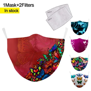 

Reusable Mouth Mask Face Mask Aztec Printed Masks Fabric Adult Protective PM 2.5 Dust Mouth Cover Washable