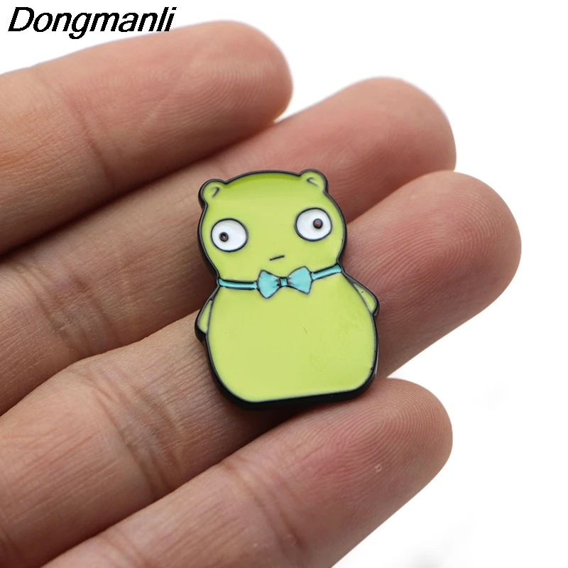 P3580 Dongmanli собаки металлические эмалированные булавки и броши для моды нагрудные