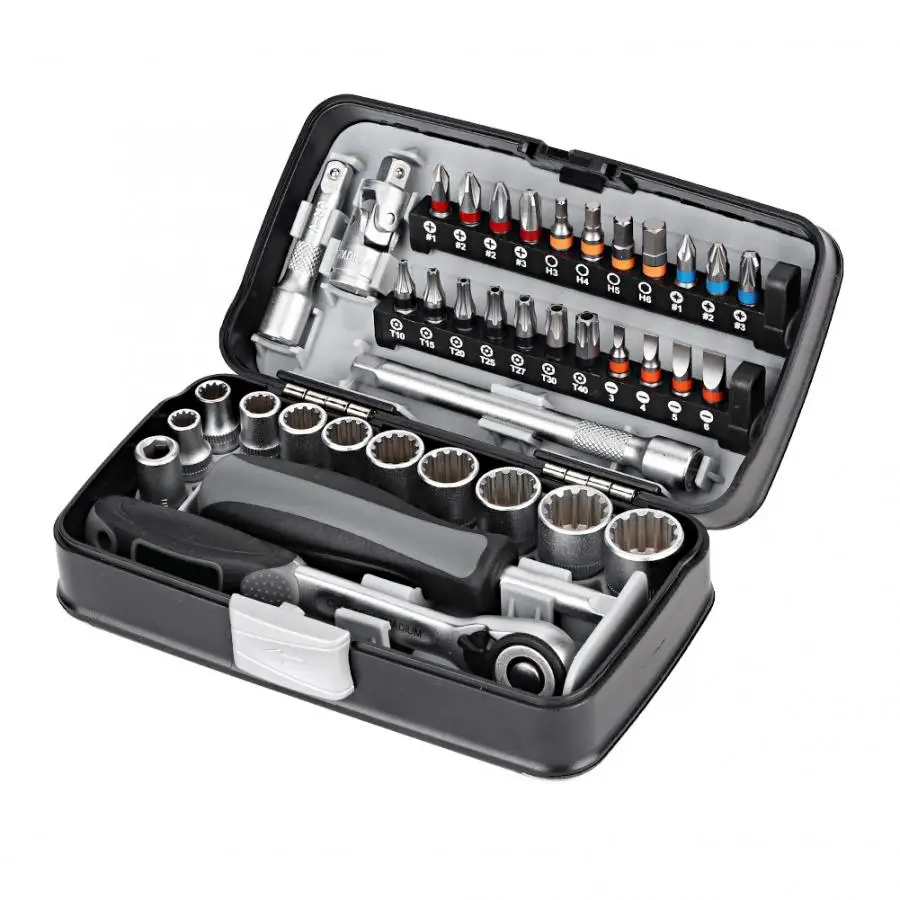 

spikes for tire 38pcs Mini Portable Precise Ratchet Wrench Sleeve Set Practical Bicycle Requiring Tool Kit for auto repair