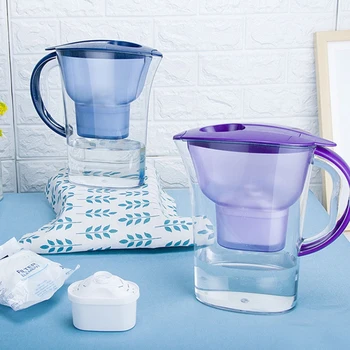 

Net Kettle Home Kitchen Activated Carbon Filter Kettle Portable Water Purifier Office Drinkware Purifier Kitchen Accessories