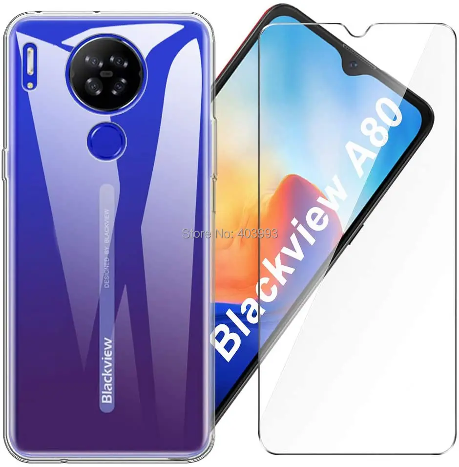 Blackview A80 A80S чехол 6 21 &quotЧехол для роскошный мягкий ТПУ телефона с защитным