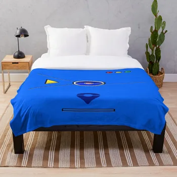 

Pokedex Go Blue Throw Blanket Soft Sherpa Blanket Bed Sheet Single Knee Blanket Office Nap Blanket