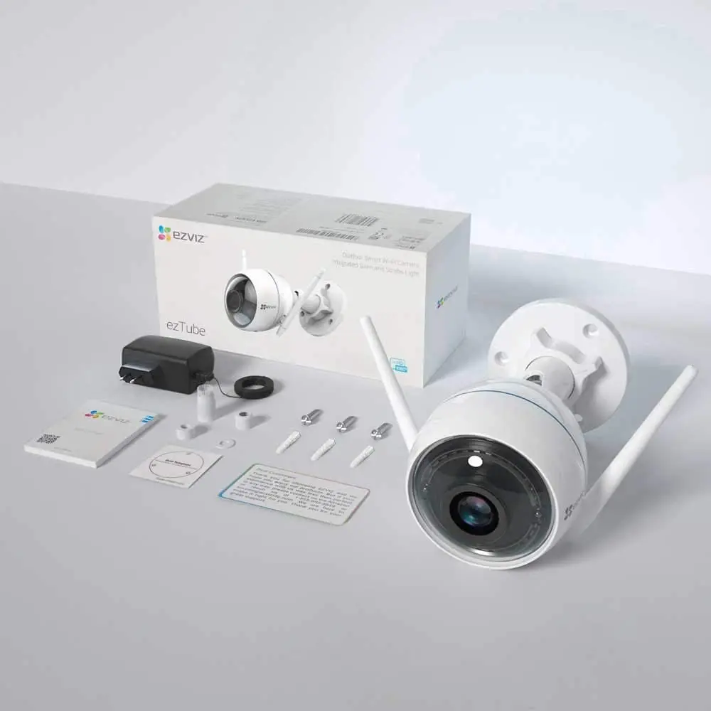Умная IP камера EZVIZ ezTube 1080p Wi Fi датчик движения ночное видение водонепроницаемая IP66
