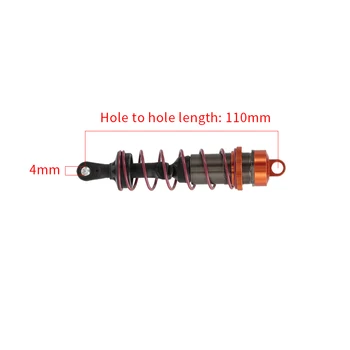 

2pcs RC Car 120mm Front Shock Absorber Damper Suspension for 1/8 JLB HSP HPI Redcat RC Cars Truck Buggy Parts