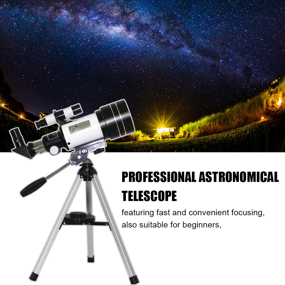 HD Astronomical Telescope Space Powerful Monocular with Tripod Phone Adapter for Professionals Beginners Observation |