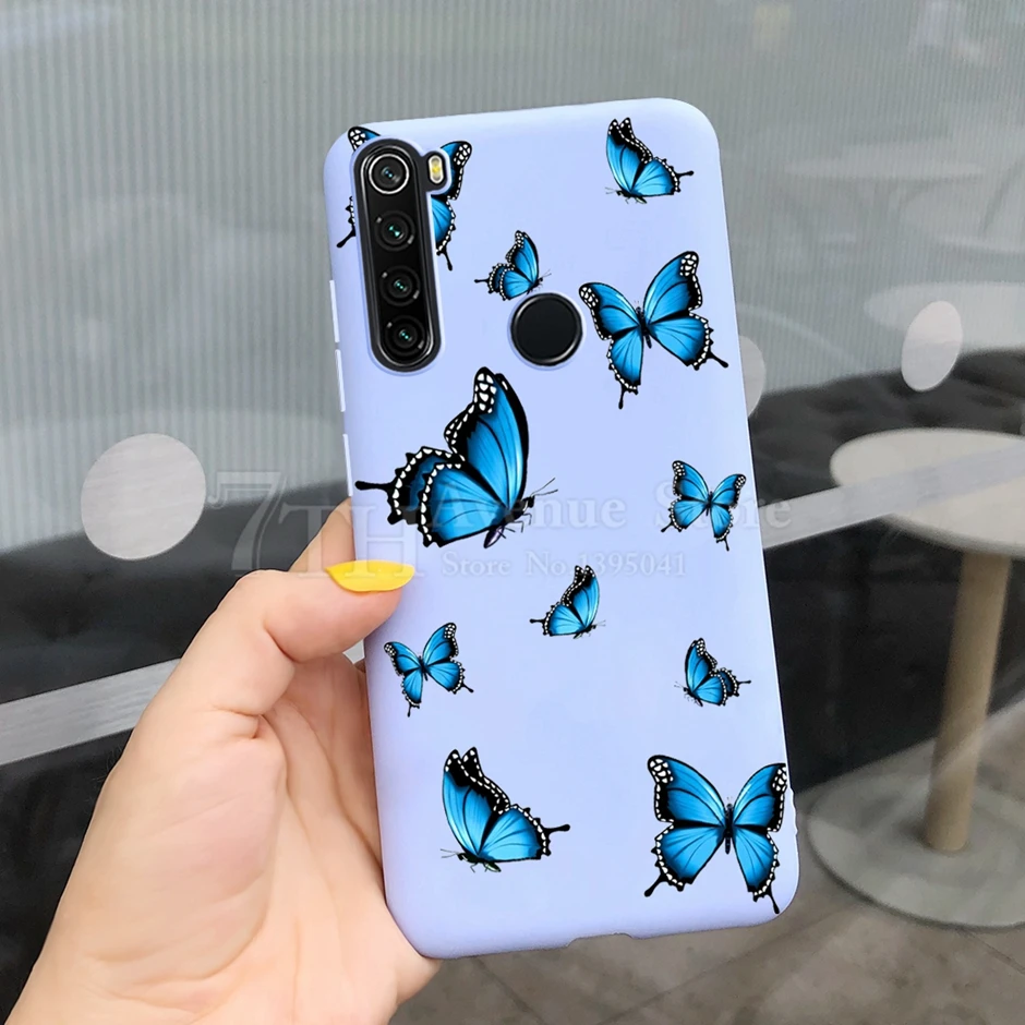 xiaomi leather case handle Dễ Thương Mèo Hoạt Hình Dành Cho Xiaomi Redmi Note 8 Ốp Lưng Redmi Note 8 T Kẹo Ốp Lưng Silicone Dùng Cho Redmi note8 Pro 8 T Mềm Capas best flip cover for xiaomi