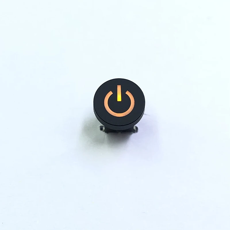 10pcs C12 OD 10mm Symbol Cap For 6*6mm Tactile Momentary LED Tact Push Button Switch cap Letter ABCDEFGH I J K L M N O P Q R S T