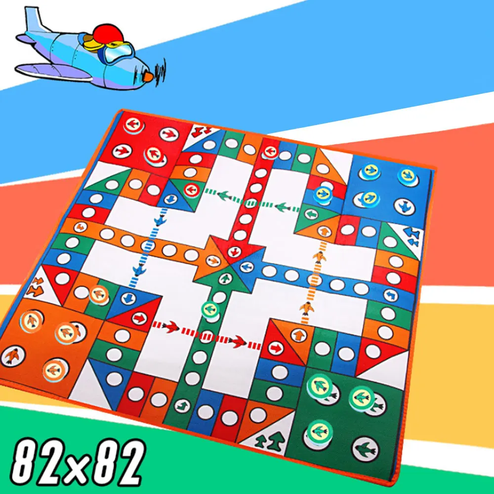 180 см детский игровой ковер, ковры для ползания, EVA Play Fly шахматы, двухсторонний односторонний большой богатый такси самолет, Семейная Игра