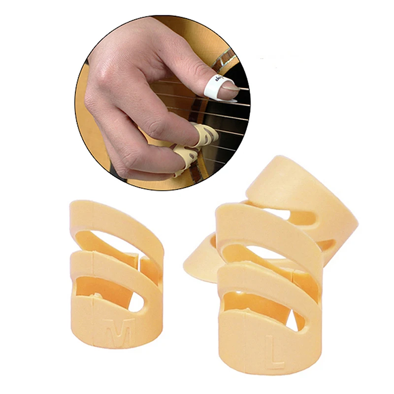 3 Pcs Guitar Picks Electric Acoustic Ukulele Index Finger Alaska Pick Stringed Instrument Part Accessories | Спорт и развлечения