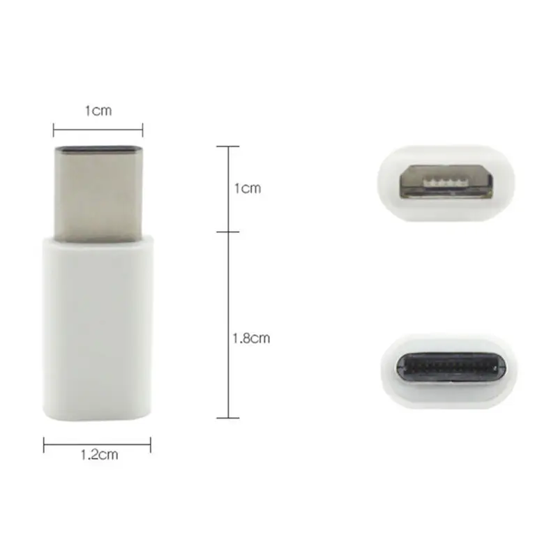 Адаптер для мобильного телефона Универсальный USB 3,1 type-C мужской разъем для Micro USB Женский конвертер USB-C адаптер данных type C устройство