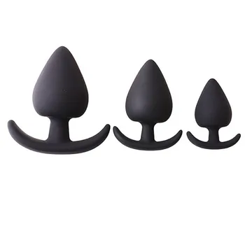 Silicone Butt Anal Plug Trainer Anus Dilator Pleasurable Beginners Back Court Sensuality Adult Products Sex Toys for Woman Men 5