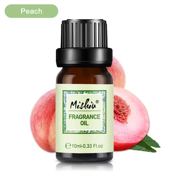 

Mishiu Natural Pure Peach Passion Fruit Pineapple Citrus Fragrance Oil For Relax Oil Relieve Stress Aromatherapy Diffusers 10ML