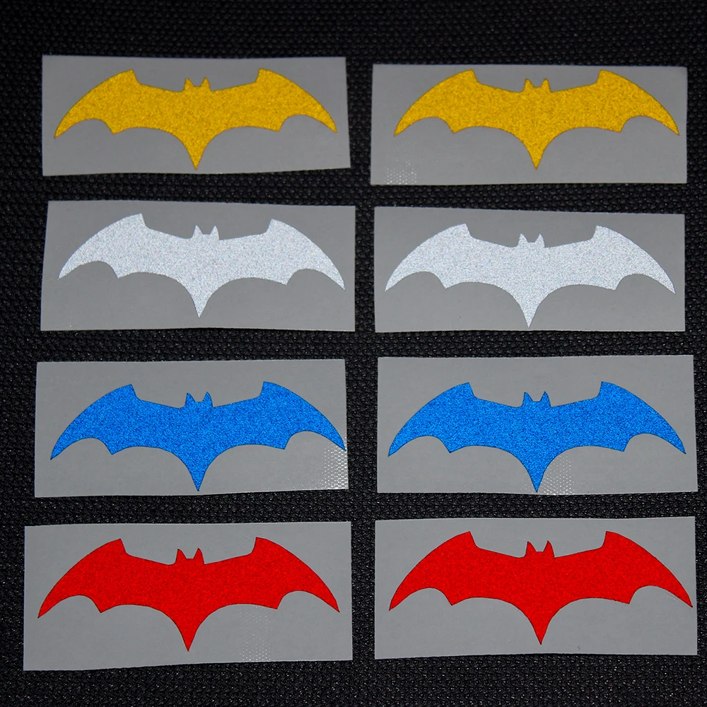

Reflective Vinyl Decal Sticker Self-adhesive Bat 75mmx30mm