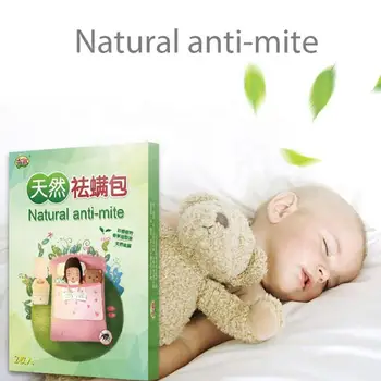 

2PCS Dust Mites Kill Natural Herbal Mites Killer Exterminating Pad Killing Worms Anti-mite Pad Cushion Home Mite Control Powder