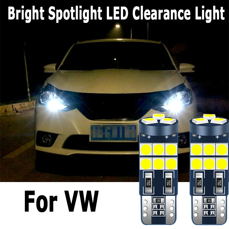 1x Canbus W5W T10 Автомобильный светодиодный просвет светильник лампа для vw touran t5 jetta mk6