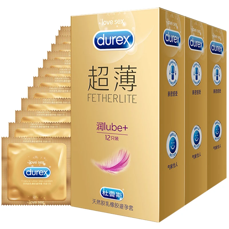 Durex 12/24 шт. точка G презервативы из натурального латекса для полового члена