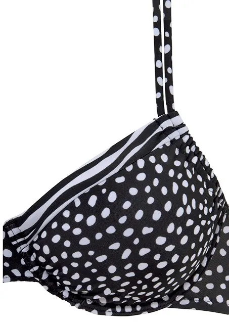 New Bikini Polka Dot Ladies Bikini Rope Bikini Swimsuit Bikini Set Female Push Up Swimsuit Digital Print Polka Dot Swimsuit Beach Wear_2