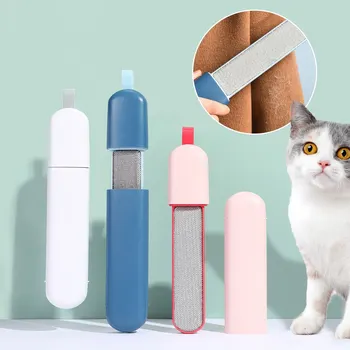 

Reusable Pet Hair Remover Static Cleaning Brushes Tool Clothes Anti-static Dust Brush Magic Fur Cat Dog Hair Removal Brush