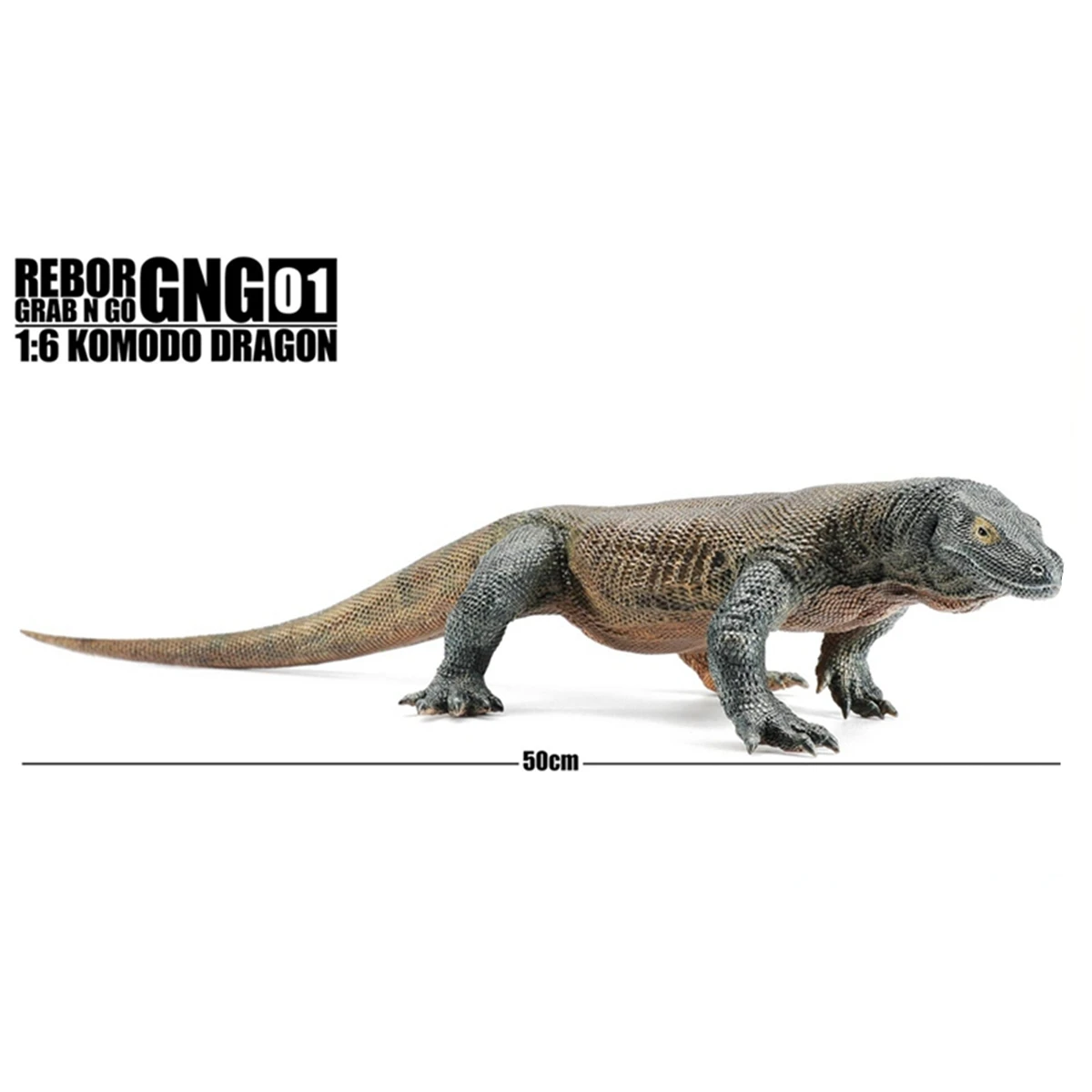 REBOR 1/6 Komodo модель дракона 19 6 &quot50 см фигурки животных коллектор детская игрушка