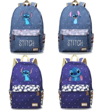 

Stitch High Quality Backpack Anime Backpack Cute Teens Backpacks Book Bags Stitch Book Bags for Girls Teens Bookbags