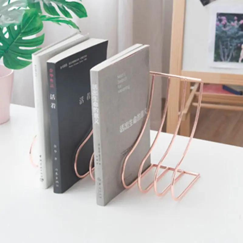 10 ячеек для хранения файлов книжная подставка Скандинавское Кованое железо