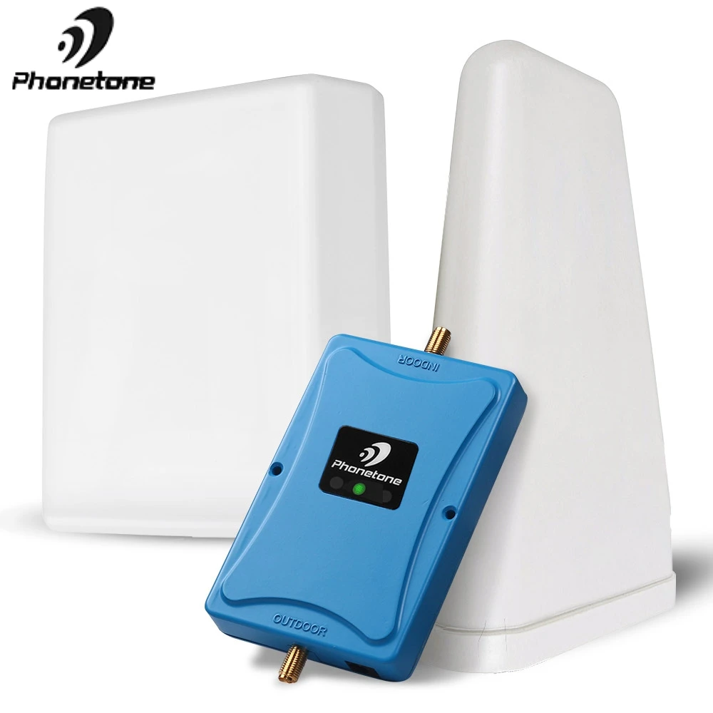 4G LTE 700mhz Cellular Amplifier Smart 4g 700 Signal Repeater ALC control B 12/17 Moblie phone Booster 63dBi Gain 4G Network Kit