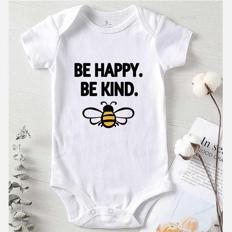 bee print baby clothes