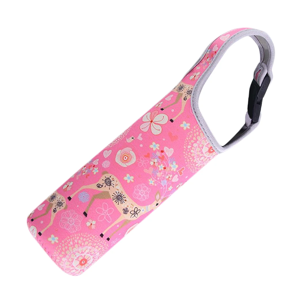 Heat Insulation Water Bottle Holder Cover Vacuum Cup Mug Bag Tote Cover for Home Travel Trip Bike Outdoor Camping Use