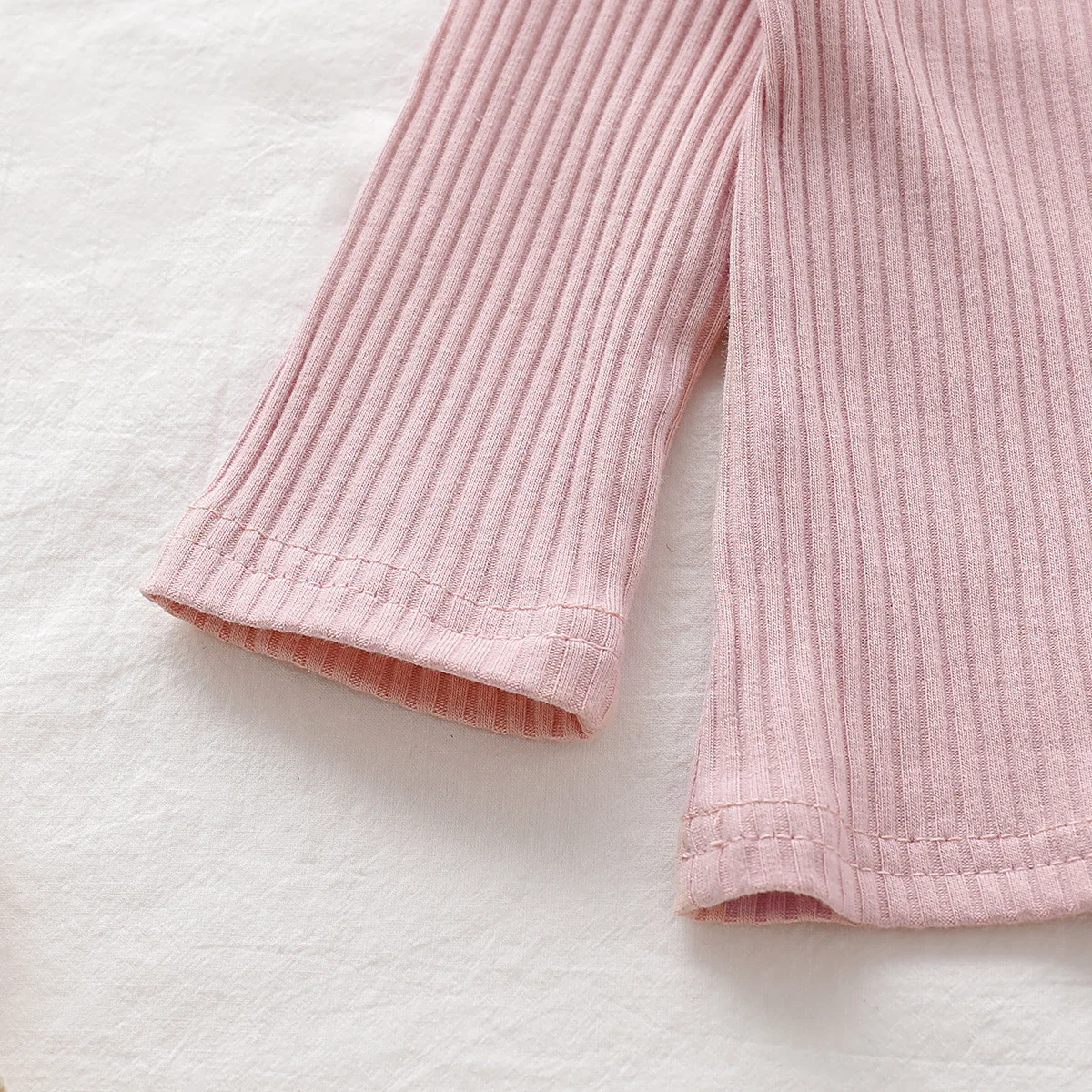 MLIANCEL/комплект одежды для малышей; розовая блузка; брюки с бантом; комплект одежды из 2 предметов для девочек; осенняя одежда для малышей