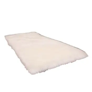 

Bedroom Bedside Carpet Living Room Coffee Table Sofa Floor Mat Solid Color Plush Thickened Washed Silk Hair Non-Slip Blanket