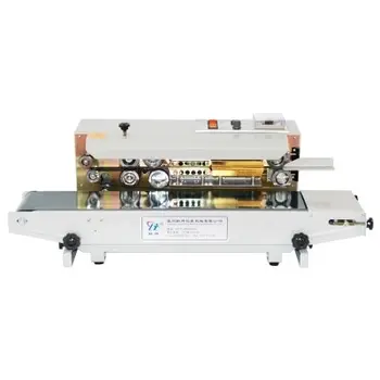 

Automatic film impulse sealer,semi-auto impulse sealing machine continuous plastic bag sealer,printing date