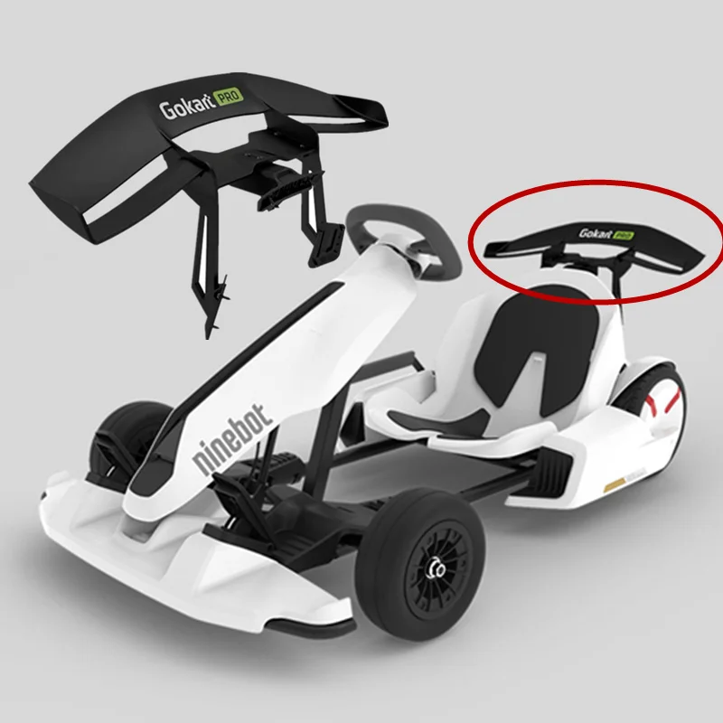 JayCreer-Go Kart Spoiler, Rear Wing for Segway Ninebot Electric Go Kart