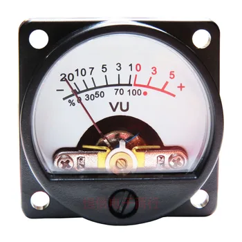 

VU Watch Radio Head Amp Accessories with Warm Backlight 6-12V Lamp Uv Meter Audio Table DB Table Antique