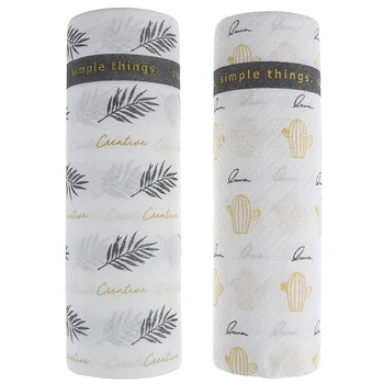 

Nordic Style Reusable Oil-absorbing Cleaning kitchen towel Kitchen Dish Paper Towel Household Cleaning Cloth Household Tool