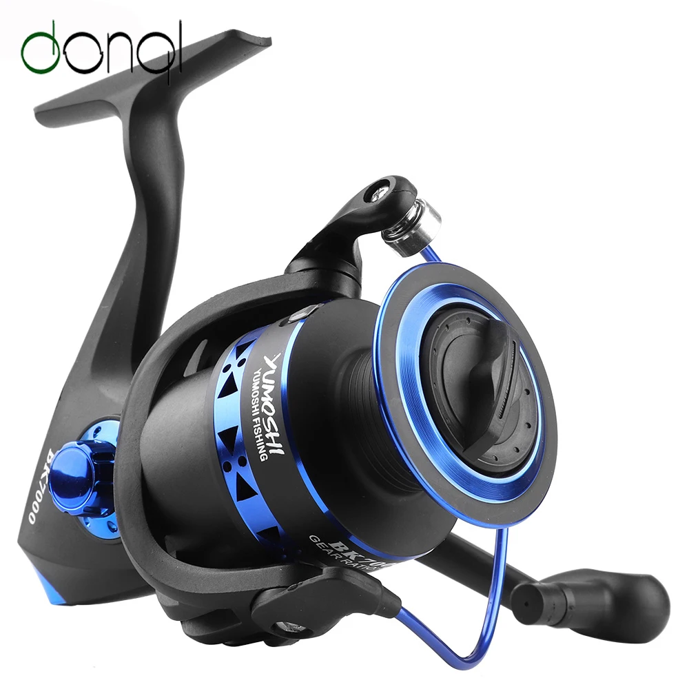 DONQL Рыболовная катушка для соленой воды спиннинг высокая скорость 5.5.1 3 + 1